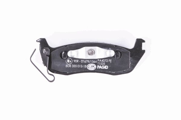 Klocki hamulcowe HELLA 8DB 355 012-181