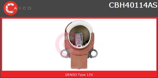 Szczotkotrzymacz CASCO CBH40114AS