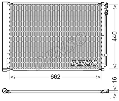 Skraplacz klimatyzacji DENSO DCN05032