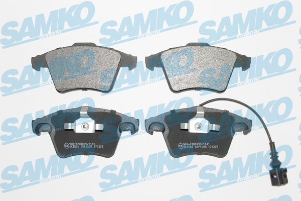 Klocki hamulcowe SAMKO 5SP1205