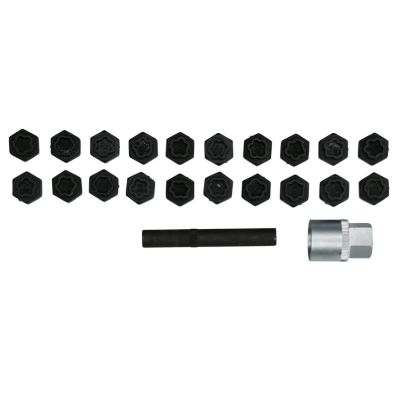 Zestaw narzędzi do wypinania, zabezpieczenia śrub kół KS TOOLS BT691050