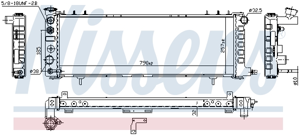 Chłodnica NISSENS 609881