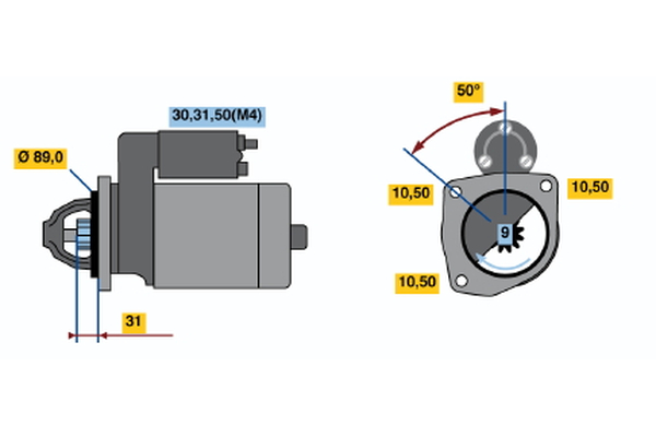 Pompa hydrauliczna, układ kierowniczy BOSCH K S02 000 028