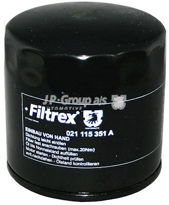 Filtr oleju JP GROUP 8118500400