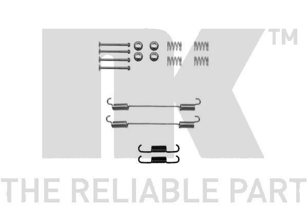 Zestaw dodatków do szczęk hamulcowych NK 7923796