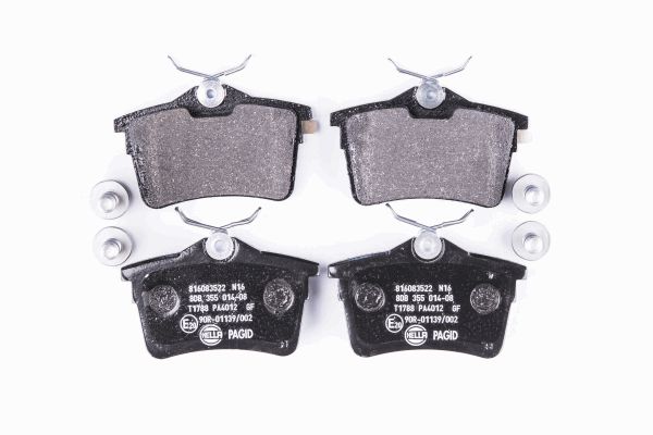 Klocki hamulcowe HELLA 8DB 355 014-081