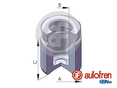 Tłoczek zacisku hamulcowego AUTOFREN SEINSA D025551