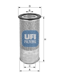 Filtr powietrza UFI 27.618.00