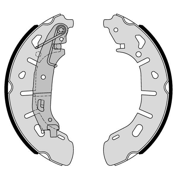 Szczęki hamulcowe BREMBO S 59 531