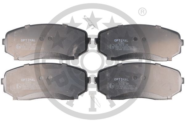 Klocki hamulcowe OPTIMAL BP-12486