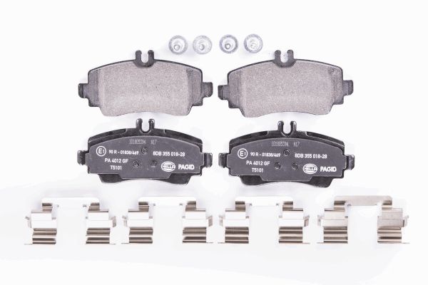 Klocki hamulcowe HELLA 8DB 355 018-281