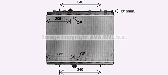 Chłodnica AVA QUALITY COOLING CN2328