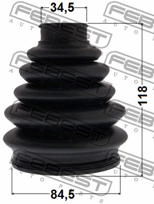 Zestaw osłon FEBEST 2517-C5