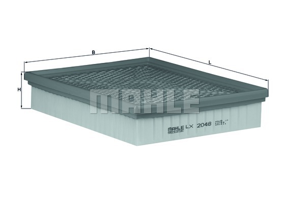 Filtr powietrza MAHLE LX 2048