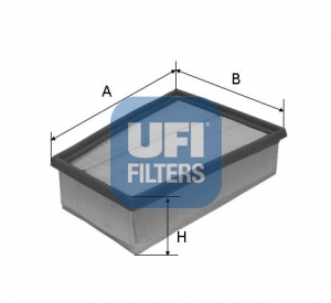 Filtr powietrza UFI 30.407.00