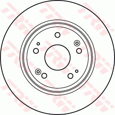 Tarcza hamulcowa TRW DF4982