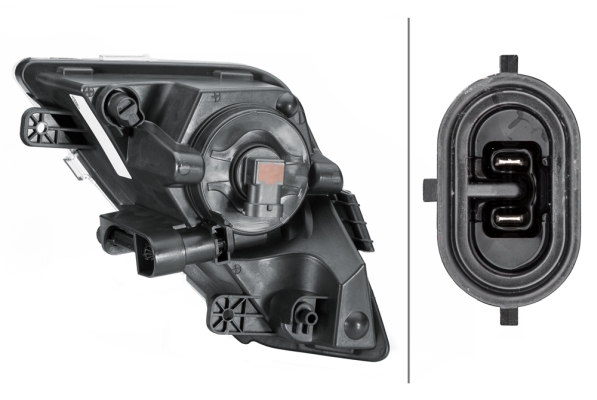 Lampa przeciwmgielna przednia HELLA 1ND 013 001-021