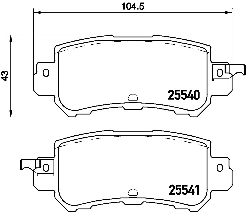 Klocki hamulcowe BREMBO P 49 047