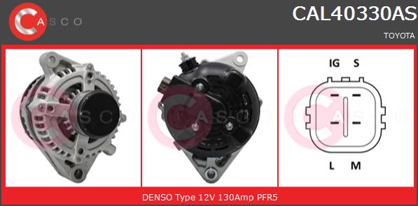 Alternator CASCO CAL40330AS