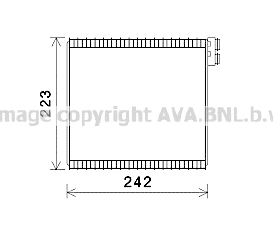 Parownik klimatyzacji AVA QUALITY COOLING FTV421