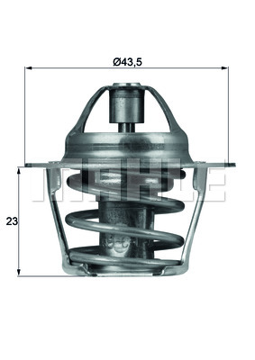 Termostat MAHLE TX 61 83