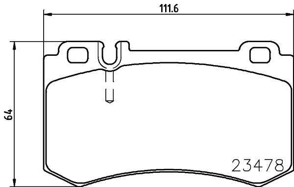 Klocki hamulcowe HELLA 8DB 355 010-291