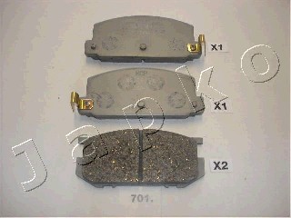 Klocki hamulcowe JAPKO 50701