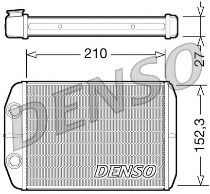 Nagrzewnica DENSO DRR09073