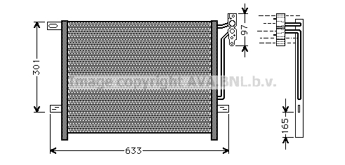 Skraplacz klimatyzacji AVA QUALITY COOLING BW5203