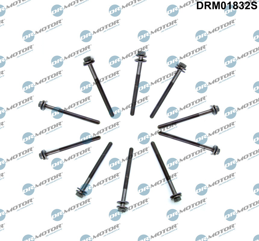 Zestaw śrub głowicy cylindrów DR.MOTOR AUTOMOTIVE DRM01832S