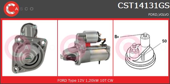 Rozrusznik CASCO CST14131GS