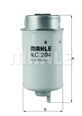 Filtr paliwa KNECHT KC 204