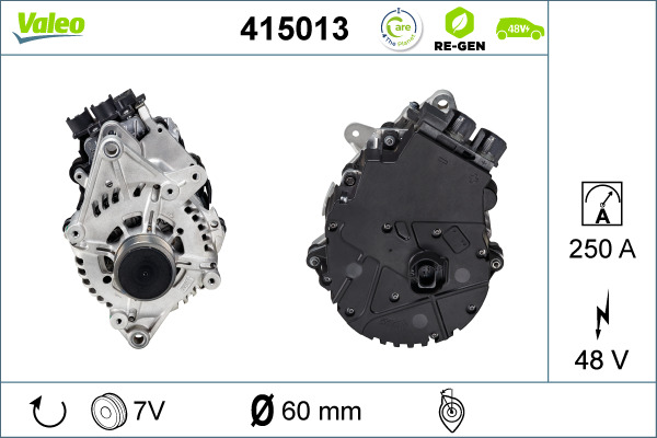 Rozrusznikoalternator VALEO 415013