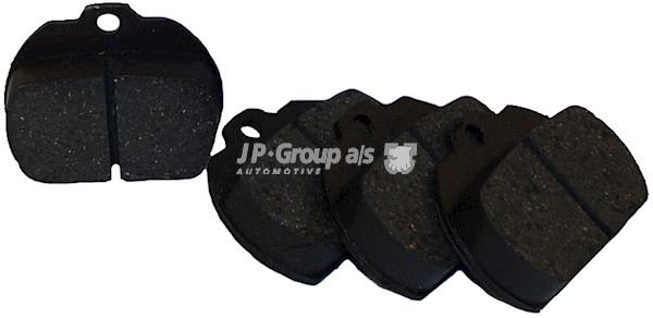 Klocki hamulcowe JP GROUP 8163600910