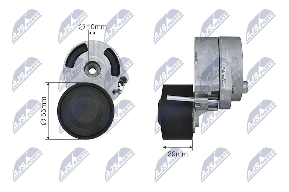 Rolka napinacza paska osprzętu NTY RNK-CT-033