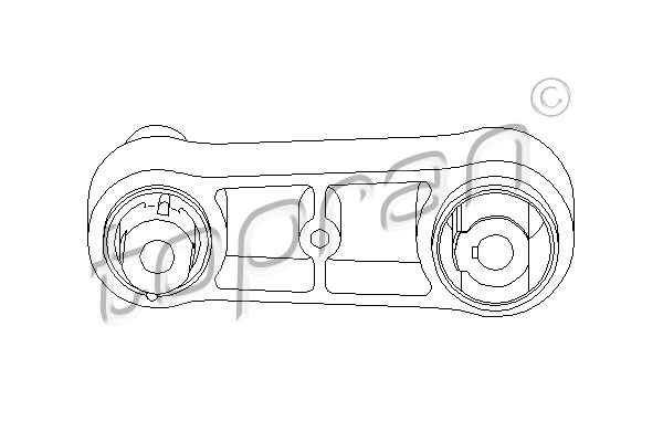 Poduszka silnika TOPRAN 700 522
