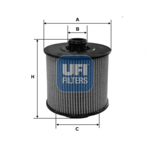 Filtr oleju UFI 25.173.01