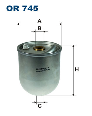 Filtr oleju FILTRON OR745