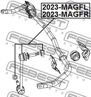 Łącznik stabilizatora FEBEST 2023-MAGFR