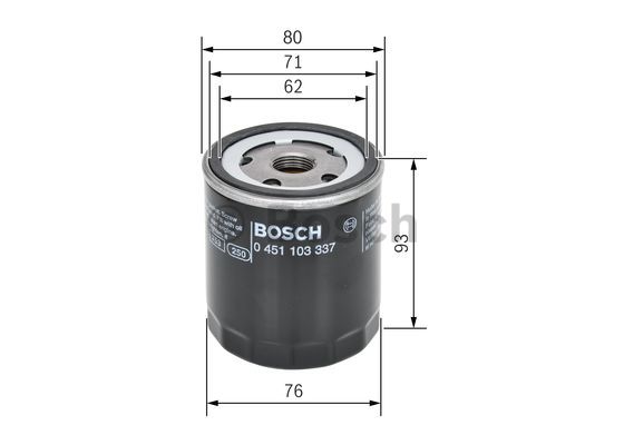 Filtr oleju BOSCH 0 451 103 337