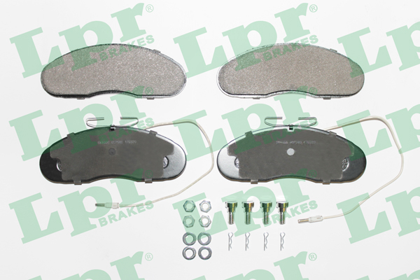 Klocki hamulcowe LPR 05P580