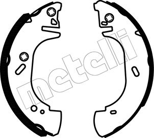 Szczęki hamulcowe METELLI 53-0123