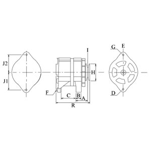 Alternator HC-CARGO 116206