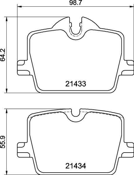 Klocki hamulcowe BREMBO P 06 114