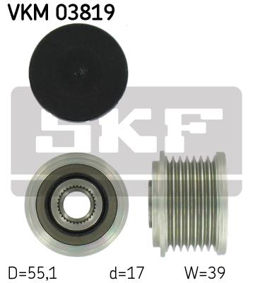 Sprzęgło alternatora SKF VKM 03819