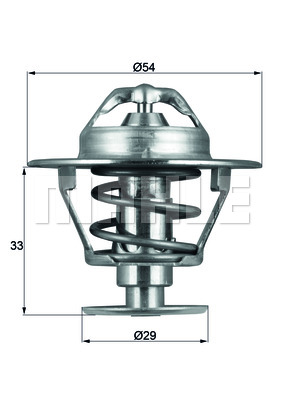 Termostat MAHLE TX 86 76D