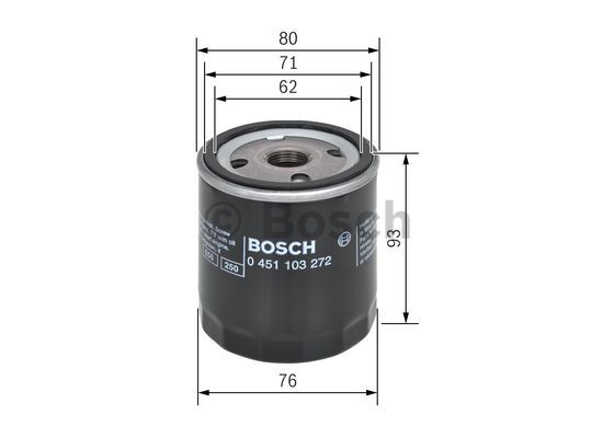 Filtr oleju BOSCH 0 451 103 272