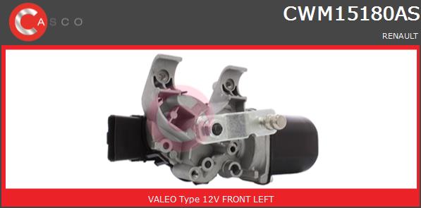 Silnik wycieraczek CASCO CWM15180AS