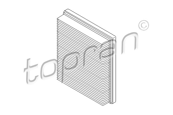 Filtr powietrza TOPRAN 720 959