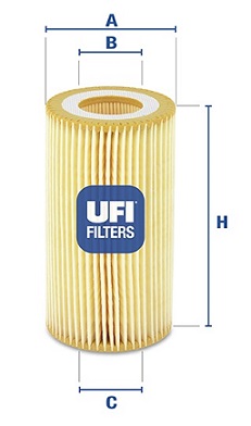 Filtr oleju UFI 25.001.00